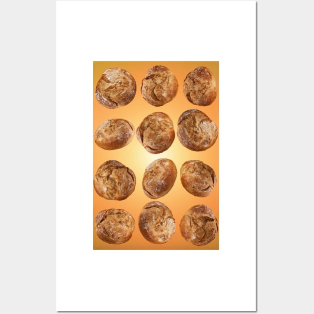 Many bread buns Wall Art by naturalis